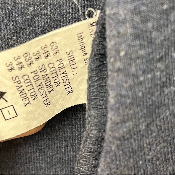 Code x Mode hooded cardigan - open front - size Large blue slate - Picture 7 of 7